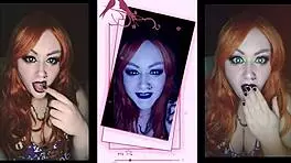 Cute Teen 18+ Babe Gives Jerk Off Instructions in Teasing Cowgirl Pose