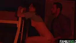 Perv Stepdad Fucks Her Best Friend - Kelsey Kage Lily Moon