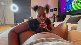 Busty teen stepdaughter bounces thick ass on stepdaddys cock until he cums hard.