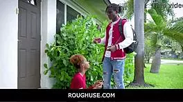 Rough Freeuse Of Black Teen Stepsister James Cameron!