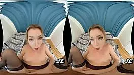 Hey, wanna watch Anny Aurora break dorm rules in lingerie? Can you handle her shaved cowgirl moves in POV?