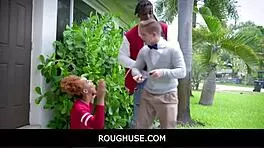 Rough Freeuse Of Black Teen Stepsister James Cameron!