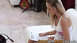 cut blonde teen with small tits fucked with emotional intensity