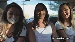 Bffs - Teen 18+s Compete in Sex Ed Games with Blows