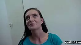 Glamorous czech cutie tempted in supermarket and fucked in pov