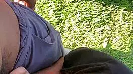 Compilation of Public Sex with My Girlfriend Part 1, Featuring Curvy Teen Transsexual Latina in Outdoor Blowjob and Orgasm