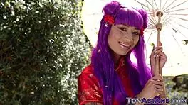 petite asian riding cock with wild energy tonight.