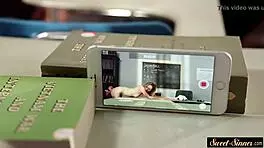 Classy petite teen 18+ gets fucked and fingered deeply