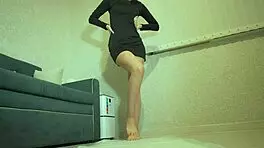 Wow! Watch this perfect teen 18+ pissing in sensual domination 4K!