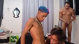 we got so horny we planned to bang our skinny newbie, check it out part 1