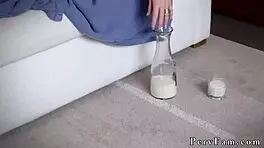 Real big tits teen 18+ hd enjoys a taste of the holidays.