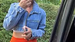 Impudent Guy Picks Up Modest Girl for Wild Street Sex!