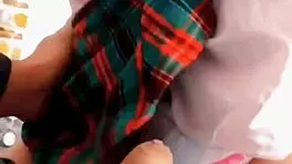 fucking horny student who finds me masturbating and helps with her tight pussy