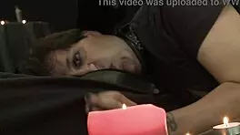 Lexi Lore Worships Boots While Eric Johns Fucks Her Pussy By Candlelight!