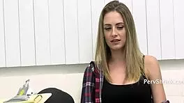 Therapist Calvin Hardy UNLOCKS Shy Teen Kyler Quinn's WILD ANAL Side