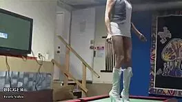 Angela and Maria Kiss in Lingerie