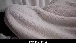 hot stepsister fucks stepbrother while girlfriend watches