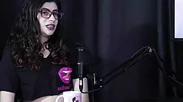 Transsexual Yumi Trap In Sheer Red Lingerie Compilation