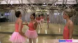 lesbian latina ballerinas getting fingered and licked 😍