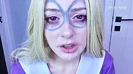 Cute Lady Becomes Obedient Slut with Magic Plug