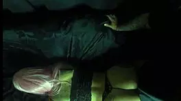 wife talks to husband on phone while getting bent over and fucked by big cock