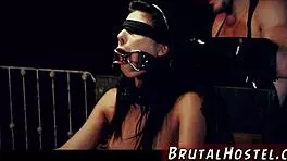 Sexy Athletic Teen Gina Valentina Bound In Extreme BDSM Domination