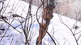 我和Nina Rivera和Don Whoe在雪中度过美好时光