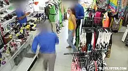 Amber Summer Banged Hard by Officers Jack, Mike, Clarke