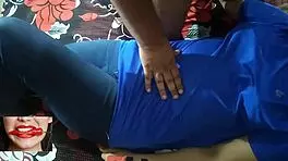 Indian Step Sister Interacts with Step Brother Outdoors