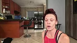 Slut Degrades Fag Boyfriend Cuckold POV Cum