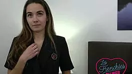 Natalia, Young French Slut with Tight Round Ass in Hot Threesome