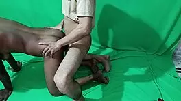 High class hindi girlfriend has dirty sexy sex with friend in classroom, young and brunette.