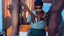 sweetporn9jaa- student banged by two bad boys raw for money