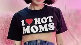 cute fit asian flashing wet pussy! 😍