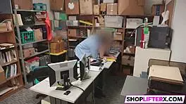 Her pussy will pay for the theft she committed at the shop.