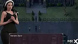 I can't resist dungeon sex with that pregnant cartoon character in the game