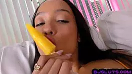 Pov Skinny Ebony Deepthroats And Talks Dirty After Ice Cream