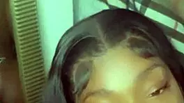 My little 18+ stepsister jumps me right when I get home to test my black cock! 😜