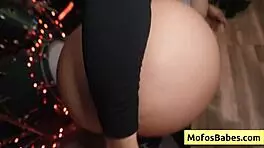 sexy brunette with big natural boobs fucked at concert