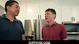 dirty rion king freeuses teen girlfriend in front of stepdad, britt blair