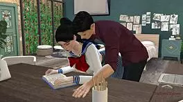 Teacher says, 'Bend over for hard fucking on desk.'