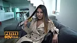 roxy lips, the horny whore, craves cock in her ass and pussy during pov fucking