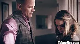 hey, how could you strip without telling me, stepdaughter?