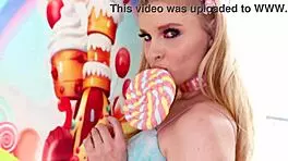 Can harlow west handle this big dick pov blowjob and swallow the load?