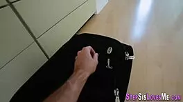 wow, teen newbie getting her pussy plowed hard!