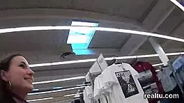 luscious czech chick teased and nailed in pov