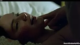 Delphine Zentout Teases Topless in Retro Farinelli 1994 Scene