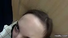 luscious czech chick teased and nailed in pov