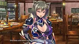 In Harem Hunter, the sex-ray vision lets him get it on with a virgin mage in episode one.