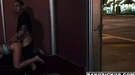 Valerie White's Hard Outdoor Fuck